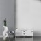 Tall Floor Vase for Home Decor, White Horn Floor Vase, 32-Inch-High Unique Decorative Vase Flower Holder, a great addition to your home Interior Decoration